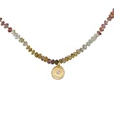 KATIE DIAMOND- Mixed Tourmaline Lucie Necklace