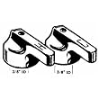 United States Hdwe. P-678C Faucet Handles