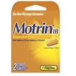Motrin IB Ibuprofen Pain Reliever, Fever Reducer Tablets (Coated Caplets) - 2/Pack, 12 Packs