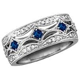 14kt. White Gold, 3/4 ct. tgw. Diamond Anniversary Ring