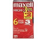 Maxell Video VHS HGX T120 (3-Pack)