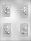 THANK YOU PLAIN BUSINESS CARD SIZE CHOCOLATE MOLD
