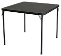 Folding Table - Black (34 x 34")