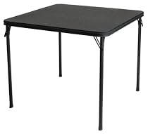 Folding Table - Black (34 x 34")
