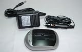 Ultra Fast AC/DC Charger for Fuji NP-80 NP80 NP-100 NP100