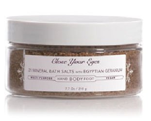 SpaRitual CLOSE YOUR EYES 21 Mineral Bath Salts, 7.7 oz.