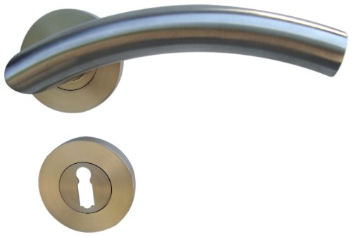 Bocker Design 28060 T&uuml;rbeschlag Edelstahl Paola R-55 Knauf DR
