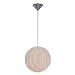 Lite Source LS-1925PS/WHT Copenhagen One Light Mini Pendant Lamp in White Image