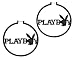 Playboy earrings