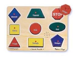 MELISSA & DOUG SHAPES SOUND PUZZLE