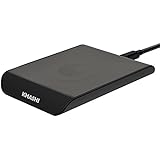KMASHI Fast Wireless Charger , Qi Wireless Charging Pad for Galaxy S7,Galaxy S7 Edge, Galaxy Note 5,Galaxy S6 Plus, S6 Edge+ and other QI Enabled Devices