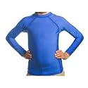 Kid's Long Sleeve Royal Blue Rash Guard