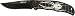 Sporting Goods : Mtech 440 Black Widow Spider Folder Pocket Knife