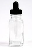 American Educational 7-406-21-DZ Flint Bottles - French Square - 2 Ounce 28 - 400 with Dropper