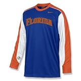 Florida Gators Nike Official On-Court Shooting Athletic & Performance Tops - Long Sleeve T-shirts