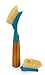 Full Circle Suds Up Soap-Dispensing Dish Brush 2-pack Refill, Blue