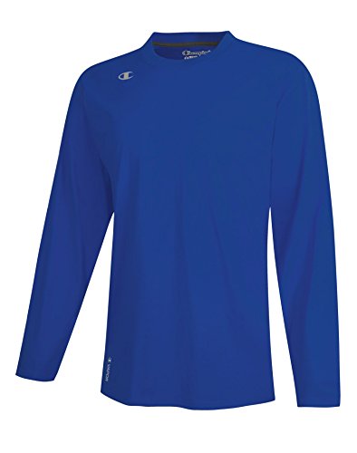 Champion mens Vapor Cotton Long-Sleeve T-Shirt (T390)