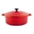 Chasseur Cast Iron 28cm, 6.0ltr Round Chilli Red Casserole