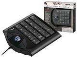 Trust TK-2500P 2in1 Optical Trackball with Integrated Numeric Keypad
