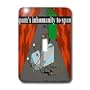 Londons Times Funny Food Coffee other Digestibles - Spams Inhumanity To Spam - Light Switch Covers - single toggle switch