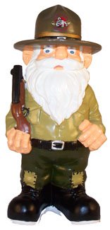 Forever Collectibles Marine Military Gnome