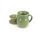 Chantal 15-Ounce Tea Mug with Infuser, Garden Green