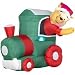 3 Ft. - Disney Gemmy Christmas Airblown Inflatable - Winnie The Pooh Train