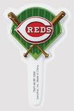 Cincinnati Reds Cake or Cupcake Toppers (12 Pack)