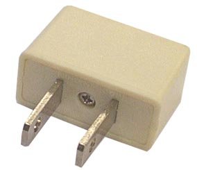 Electronics: Hitech AC Adaptor Plug Converts European Plugs to US Plugs