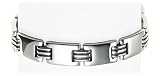 Sterling Silver Men's Link Bracelet, 8.5 by Zina