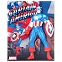 Captain America Marvel Comics Metal Sign