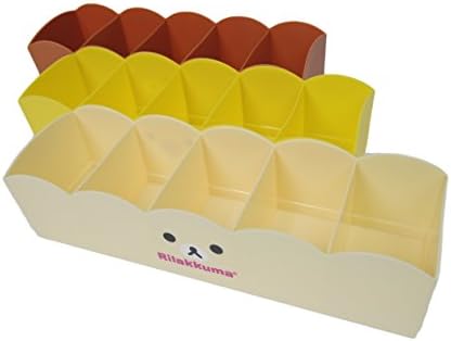 Hilivre Rilakuma Rilakuma Drawer Organiser Set Of 3