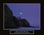 Guidance Lighthouse Motivational Poster Sunset Inspirational