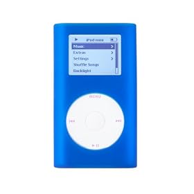 GEAR4 / PodGear JumpSuit Plus mini - Silicon Case with Screen Protector, Lanyard + Belt Clip - Blue