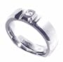 6MM 0.7Ct. Diamond Promise Ring, Wedding Band