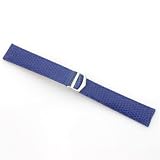 Blue Genuine Lizard Strap 18mm