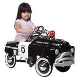 American-Retro Police Car Pedal Sedan