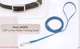 Coastal Pet Nylon Dog Leash Training Lead (Banana Boat Yellow, 6 ft. L x 3/8 inch W)