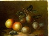 Hand Painted Oil Painting on Canvas / stock # 1873