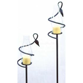 Hurricane Glass Lamp Shade by 
