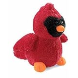 Plush Chatter Box Birds Cardinal 4.5