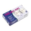 Advantus White Standard Size Panel Wall Clips for Fabric Panels 20 Pack (75301)
