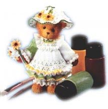 Paint Your Own Cherished Teddies Figurine LACEY Cherish The Little Things In Life