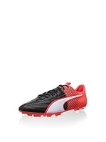 Puma Zapatillas de fútbol Evospeed 3.5 Lth Ag (Negro / Rojo / Blanco)