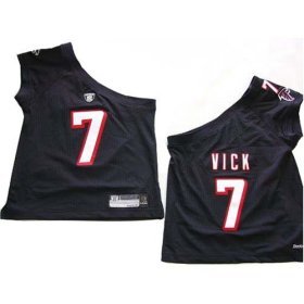 Michael Vick #7 Atlanta Falcons NFL Girls/Junior One shoulder Jersey By Reebok