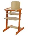Geuther Family High Chair - Natural/Orange