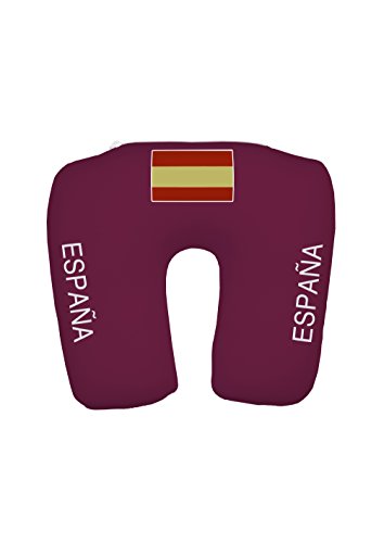 Travelstar TS-F-1001 2-in-1 Trikot-Nackenkissen Spanien, Football-Shirt Neck Pillow Spain