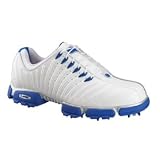 NEW Hi-Tec PURE POWER CDT WPI MENS GOLF SHOES WHT/BLUE