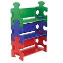 KidKraft Puzzle Book Shelf - Primary