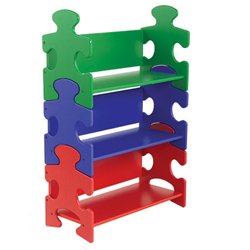 Childrens Toyshop  Toys : KidKraft Puzzle Book Shelf - Primary